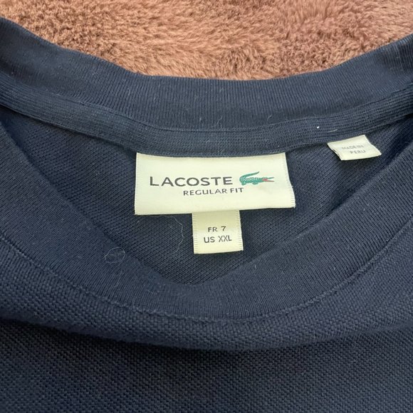 Lacoste T-Shirt W/ Pocket - Picture 4 of 4